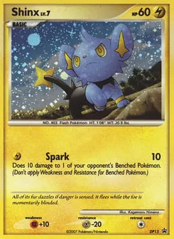 Shinx DP15 DP Black Star Promos