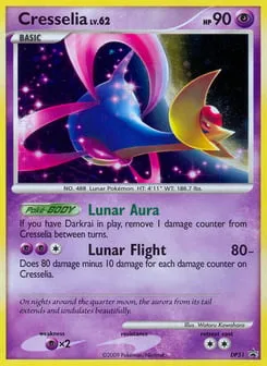 Cresselia DP51 DP Black Star Promos