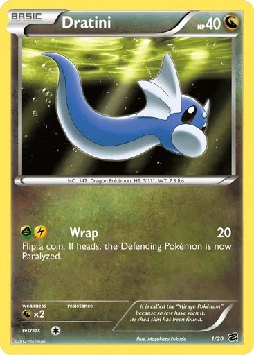 Dratini 1/20 Dragon Vault