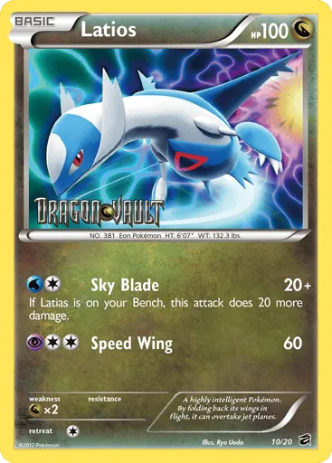Latios 10/20 Dragon Vault