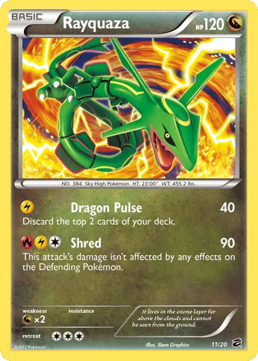 Rayquaza 11/20 Dragon Vault