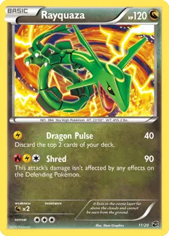 Rayquaza 11/20 Dragon Vault
