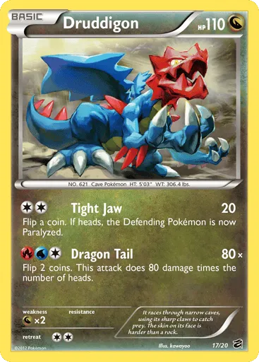 Druddigon 17/20 Dragon Vault