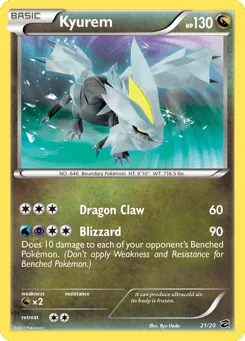 Kyurem 21/20 Dragon Vault