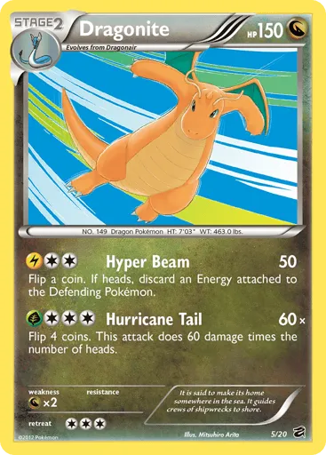 Dragonite 5/20 Dragon Vault