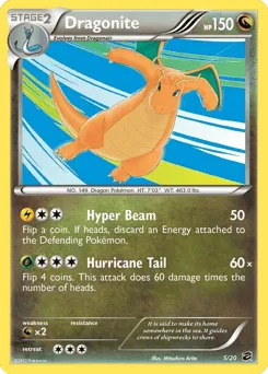Dragonite 5/20 Cosmos Holo Dragon Vault