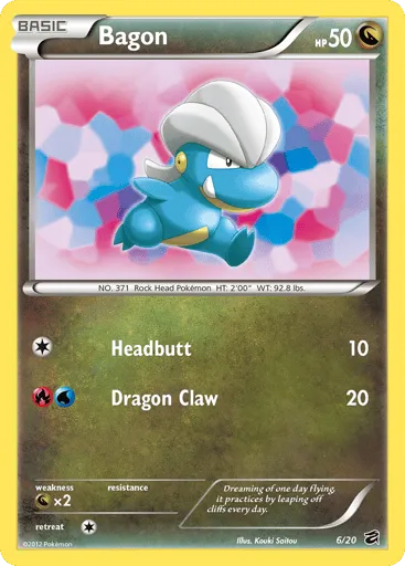 Bagon 6/20 Dragon Vault