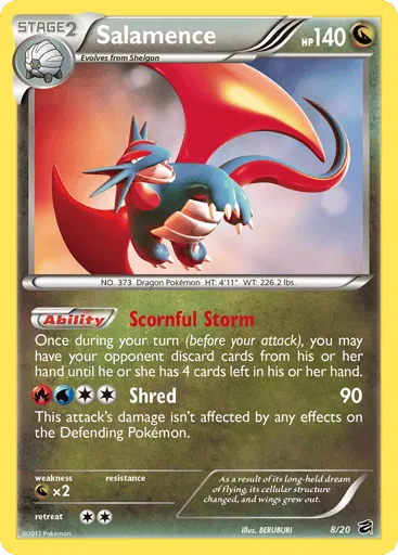 Salamence 8/20 Dragon Vault
