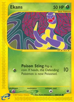 Ekans 108/165 Expedition Base Set