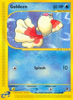 Goldeen 111/165 Expedition Base Set