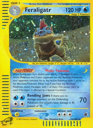 Feraligatr 12/165 Expedition Base Set