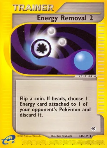 Energy Removal 2 140/165 Expedition Base Set