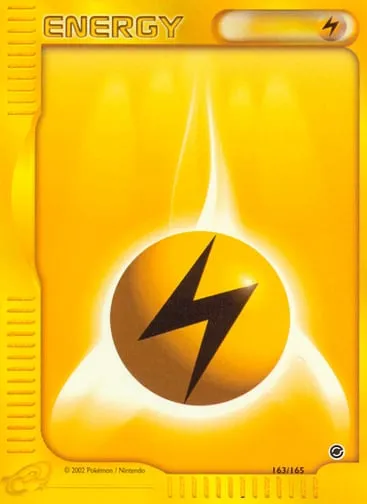 Lightning Energy 163/165 Expedition Base Set
