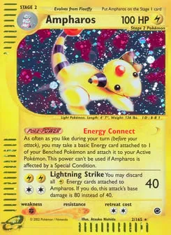 Ampharos 2/165 Expedition Base Set