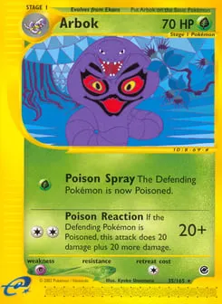 Arbok 35/165 Expedition Base Set