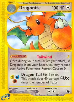 Dragonite 43/165 Expedition Base Set