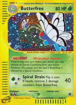 Butterfree 5/165 Expedition Base Set