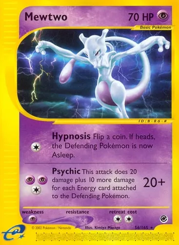 Mewtwo 56/165 Expedition Base Set