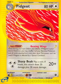 Pidgeot 59/165 Expedition Base Set