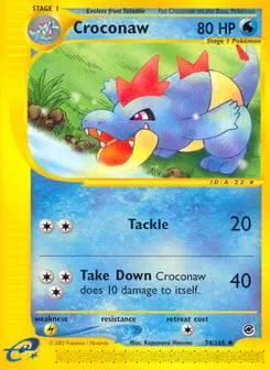 Croconaw 74/165 Expedition Base Set
