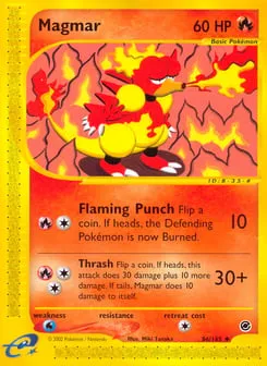 Magmar 86/165 Expedition Base Set