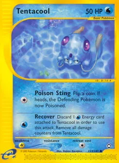 Tentacool 113/147 Aquapolis