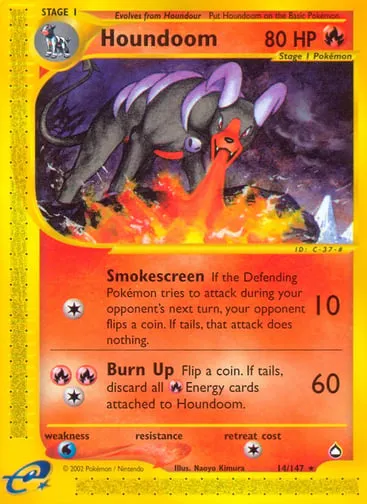 Houndoom 14/147 Aquapolis
