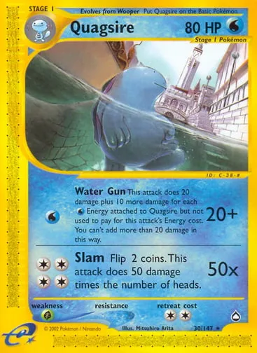 Quagsire 30/147 Aquapolis