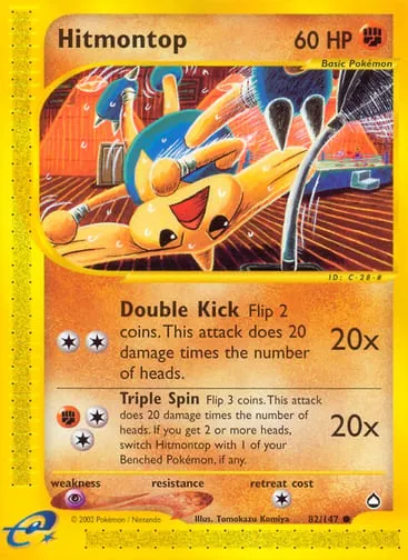 Hitmontop 82/147 Aquapolis
