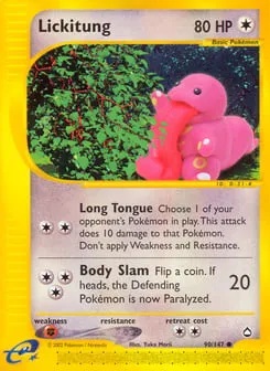 Lickitung 90/147 Aquapolis