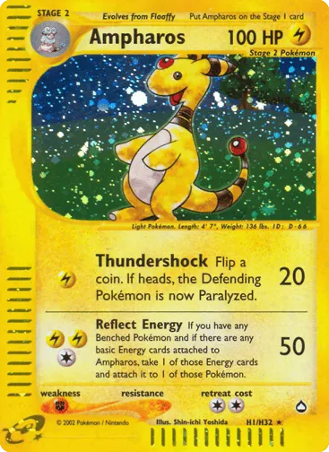 Ampharos H1/H32 Aquapolis