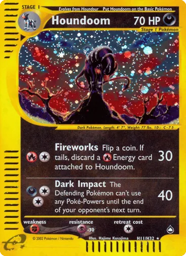 Houndoom H11/H32 Aquapolis