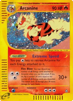 Arcanine H2/H32 Aquapolis