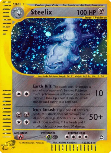 Steelix H23/H32 Aquapolis