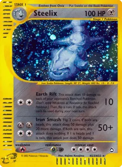 Steelix H23/H32 Aquapolis