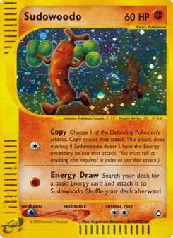 Sudowoodo H24/H32 Aquapolis
