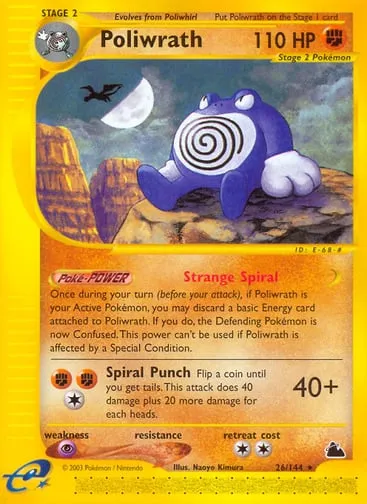 Poliwrath 26/144 Skyridge
