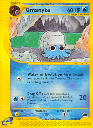 Omanyte 41/144 Skyridge