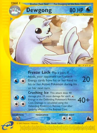 Dewgong 7/144 Skyridge