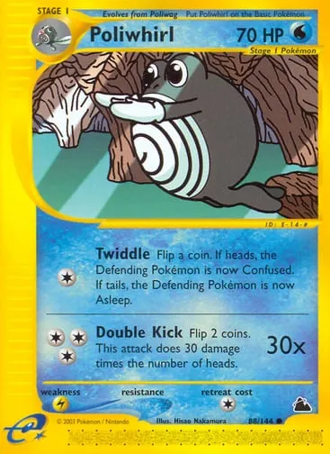 Poliwhirl 88/144 Skyridge