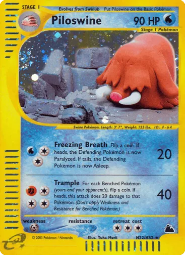 Piloswine H22/H32 Skyridge