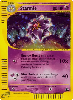 Starmie H28/H32 Skyridge