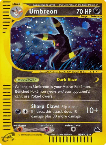 Umbreon H30/H32 Skyridge