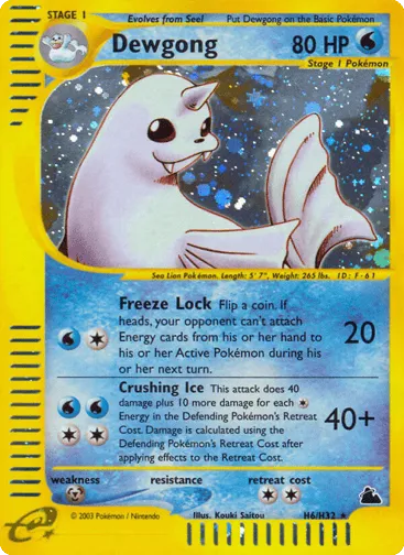 Dewgong H6/H32 Skyridge