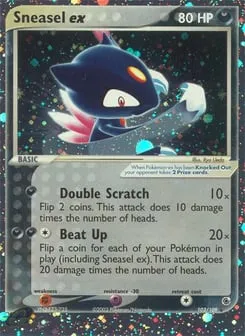 Sneasel ex 103/109 Ruby & Sapphire