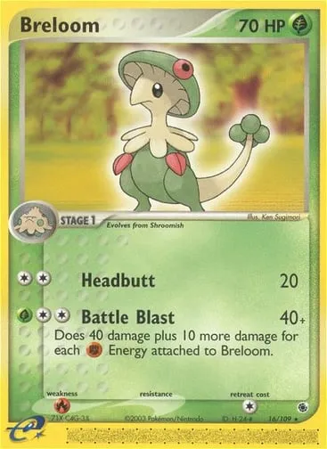 Breloom 16/109 Ruby & Sapphire