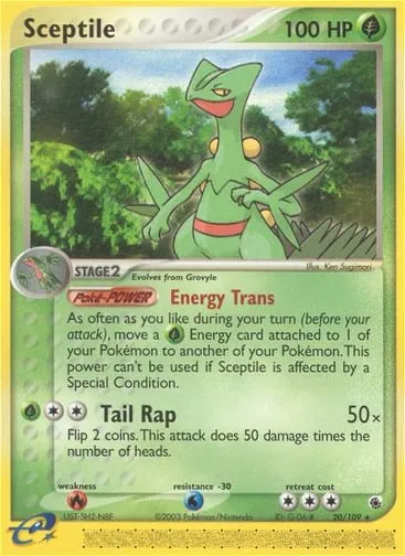 Sceptile 20/109 Ruby & Sapphire