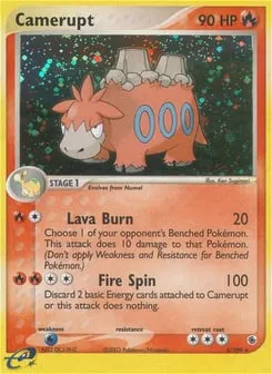 Camerupt 4/109 Ruby & Sapphire