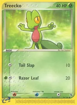 Treecko 76/109 Ruby & Sapphire
