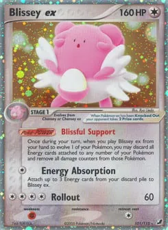 Blissey ex 101/115 Unseen Forces